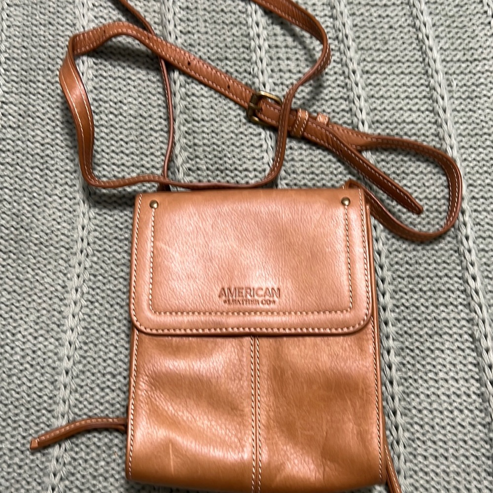 American Leather Co purse NEW